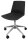 Quadrifoglio Besucherstuhl Clue OCLUEA01 BA B01/028 schwarz, weiß Stoff, 1 St.
