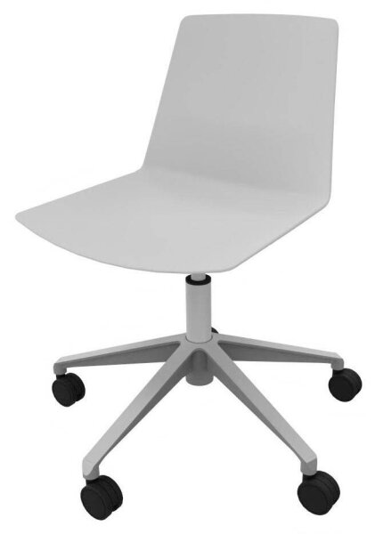 Quadrifoglio Besucherstuhl Clue OCLUEA01 GR-Grau grau Kunststoff, 1 St.