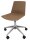 Quadrifoglio Besucherstuhl Clue OCLUEA01 BA B01/016 braun, weiß Stoff, 1 St.