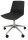 Quadrifoglio Besucherstuhl Clue OCLUEA01 GR B03/138 schwarz, grau Kunstleder, 1 St.