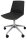 Quadrifoglio Besucherstuhl Clue OCLUEA01 BA B03/138 schwarz, weiß Kunstleder, 1 St.