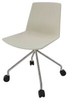 Quadrifoglio Besucherstuhl Clue beige, grau Stoff, 1 St.