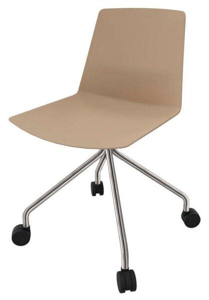 Quadrifoglio Besucherstuhl Clue OCLUEA02 BAF05 BG beige Kunststoff, 1 St.