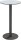meet powered by PAPERFLOW CROSS Stehtisch rund HPL-Platte grau 60,0 x 60,0 x 110,0 cm, 1 St.