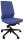 Quadrifoglio Bürostuhl Omnia Stoff blau, Gestell schwarz