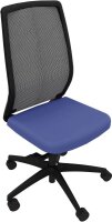 Quadrifoglio Bürostuhl Orion Stoff blau, Gestell...