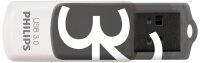 PHILIPS USB-Stick Vivid 3.0 grau, weiß 32 GB, 1 St.
