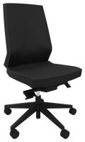 Quadrifoglio Bürostuhl Omnia Stoff schwarz, Gestell...