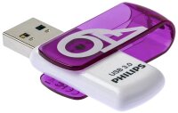 PHILIPS USB-Stick Vivid 3.0 lila, weiß 64 GB, 1 St.
