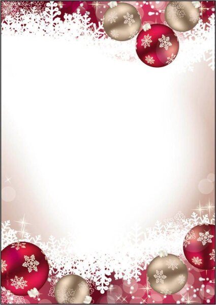 SIGEL Weihnachtsbriefpapier Frozen Motiv DIN A4 90 g/qm 100 Blatt