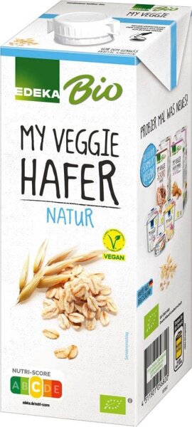 EDEKA Bio Natur Bio-Haferdrink 1,0 l