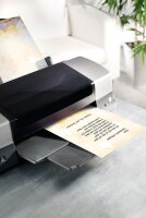 SIGEL Weihnachtsbriefpapier Glitter Star Motiv DIN A4 90 g/qm 100 Blatt