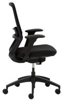 Mayer Bürostuhl, 2481 Stoff schwarz, Gestell schwarz