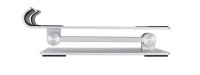 DURABLE Tablet-Ständer Rise 894023 silber für 1 Tablet, Tischständer
