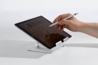 DURABLE Tablet-Ständer Rise 894023 silber für 1 Tablet, Tischständer