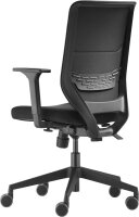 Trendoffice by Dauphin Bürostuhl to-sync work comfort, 9247SY1FVKGS Stoff schwarz, Gestell schwarz