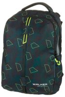 Walker Schulrucksack Elite 2.0 Green Polygon Kunstfaser...