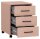 MÖBELPARTNER Ruby Rollcontainer apricot 3 Auszüge 40,1 x 50,0 x 57,0 cm