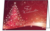 25 SIGEL Weihnachtskarten Christmas Swing DIN A6