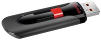 SanDisk USB-Stick Cruzer Glide schwarz, rot 256 GB, 1 St.