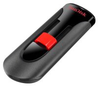 SanDisk USB-Stick Cruzer Glide schwarz, rot 256 GB, 1 St.