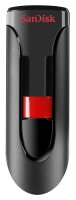 SanDisk USB-Stick Cruzer Glide schwarz, rot 256 GB, 1 St.