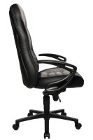 Topstar Chefsessel Speed Chair, SC20FTC3 Kunstleder grau, Gestell schwarz