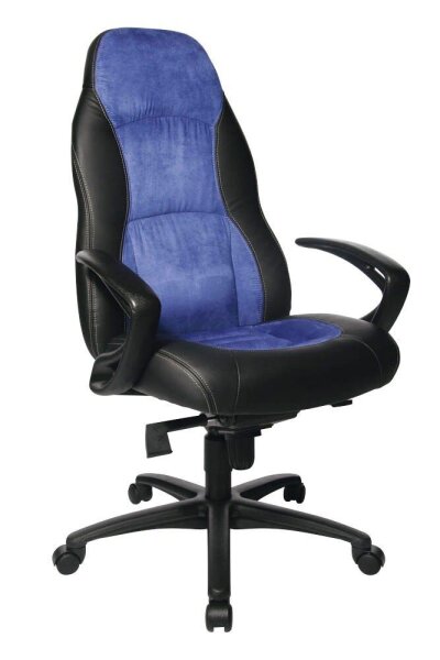Topstar Chefsessel Speed Chair, SC20FTC6 Kunstleder blau, Gestell schwarz