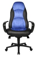 Topstar Chefsessel Speed Chair, SC20FTC6 Kunstleder blau, Gestell schwarz