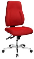Topstar Bürostuhl Point 91, PI99GBC1 Stoff rot,...