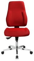Topstar Bürostuhl Point 91, PI99GBC1 Stoff rot,...