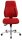 Topstar Bürostuhl Point 91, PI99GBC1 Stoff rot, Gestell alu