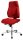 Topstar Bürostuhl Point 91, PI99GBC1 Stoff rot, Gestell alu