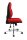 Topstar Bürostuhl Point 91, PI99GBC1 Stoff rot, Gestell alu