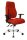 Topstar Bürostuhl Point 91, PI99GBC1 Stoff rot, Gestell alu