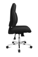 Topstar Bürostuhl Point 91, PI99GBC0 Stoff schwarz, Gestell alu