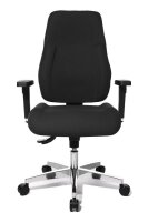 Topstar Bürostuhl Point 91, PI99GBC0 Stoff schwarz, Gestell alu