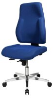 Topstar Bürostuhl Point 91, PI99GBC6 Stoff blau, Gestell alu