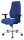 Topstar Bürostuhl Point 91, PI99GBC6 Stoff blau, Gestell alu