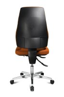 Topstar Bürostuhl Point 91, PI99GBC4 Stoff orange, Gestell alu