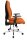 Topstar Bürostuhl Point 91, PI99GBC4 Stoff orange, Gestell alu