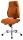 Topstar Bürostuhl Point 91, PI99GBC4 Stoff orange, Gestell alu