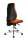 Topstar Bürostuhl Point 91, PI99GBC4 Stoff orange, Gestell alu