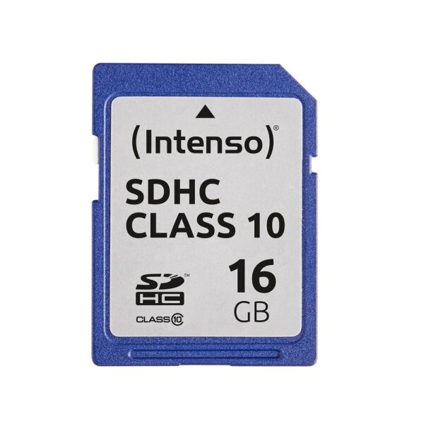 Intenso Speicherkarte SDHC-Card Class 10, 16 GB, 1 St.