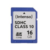 Intenso Speicherkarte SDHC-Card Class 10, 16 GB, 1 St.