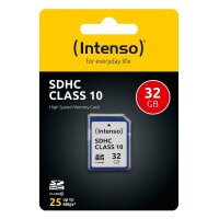 Intenso Speicherkarte SDHC-Card Class 10, 32 GB, 1 St.