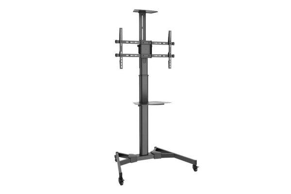 DIGITUS TV-Ständer DA-90370 grau für Bildschirme 93.98-177.8 cm (37"-70"), Wandhalterung