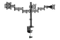 DIGITUS Monitor-Halterung DA-90362 schwarz für 3 Monitore, Tischklemme