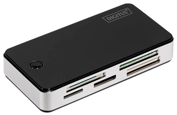 DIGITUS Multi-Compact Flash, Memory Stick, microSD, miniSD, SD-Kartenleser schwarz