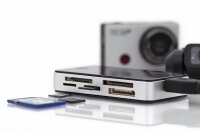 DIGITUS Multi-Compact Flash, Memory Stick, microSD, miniSD, SD-Kartenleser schwarz